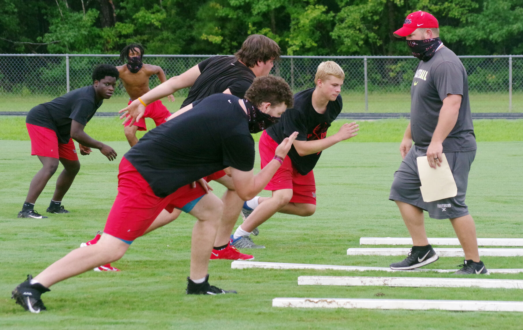HP Football Practice